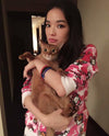 복숭아 핑크